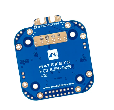 MATEKSYS PDB FCHUB-12S V2 5V / 12V Output 440A Current Sensor 3-12S 30.5mm thumbnail