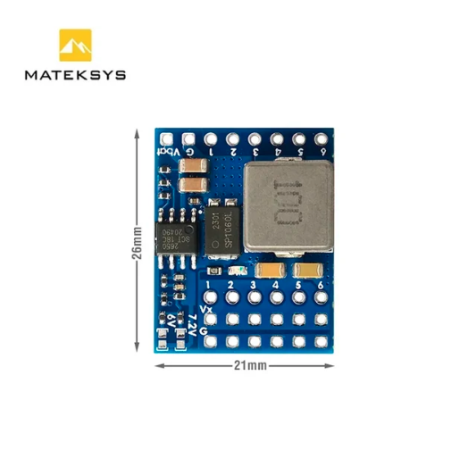 MATEK SERVO PDB with BEC 5.5-36V TO 5-8.2V |Mechfpv shenzhen thumbnail