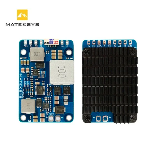 Matek PM12S-3 Power Module - 3-12S LiPo Input W/5V 9V Dual BEC & Heatsink |Mechfpv shenzhen thumbnail