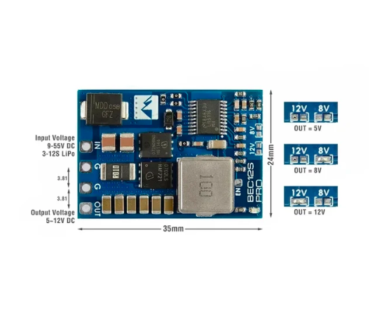 MATEK BEC 12S-PRO step-down module thumbnail