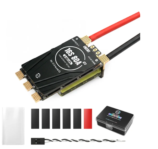 WBPTech Atlas Sink 16S80A G1 AM32 ESC 5-16S Lipo 80A Continuous 160A Peak thumbnail