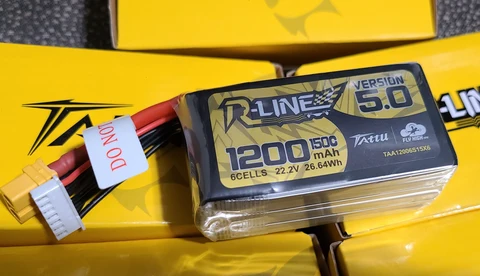 Tattu 6S 1200mAh R-Line 5 by FlyHighFPV |Mechfpv of Shenzhen Wholesale & OEM