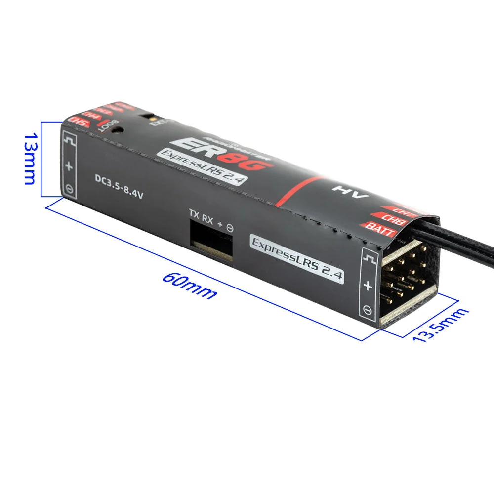 ER8 2.4GHz ELRS PWM Receiver |Mechfpv of Shenzhen Wholesale & OEM thumbnail