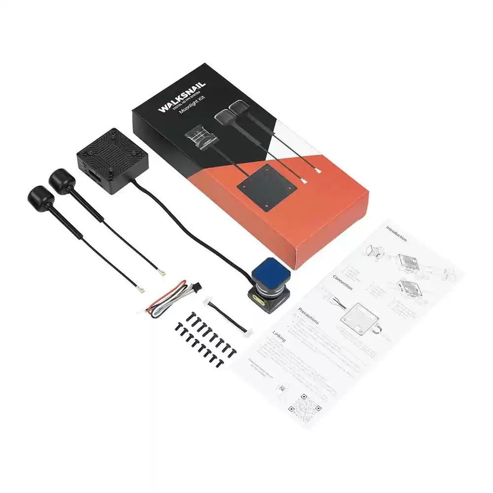 Walksnail Moonlight Kit, 4K Starlight Night Vision Digital FPV VTX System, Built‑in Gyro for Gyroflow Stabilization thumbnail