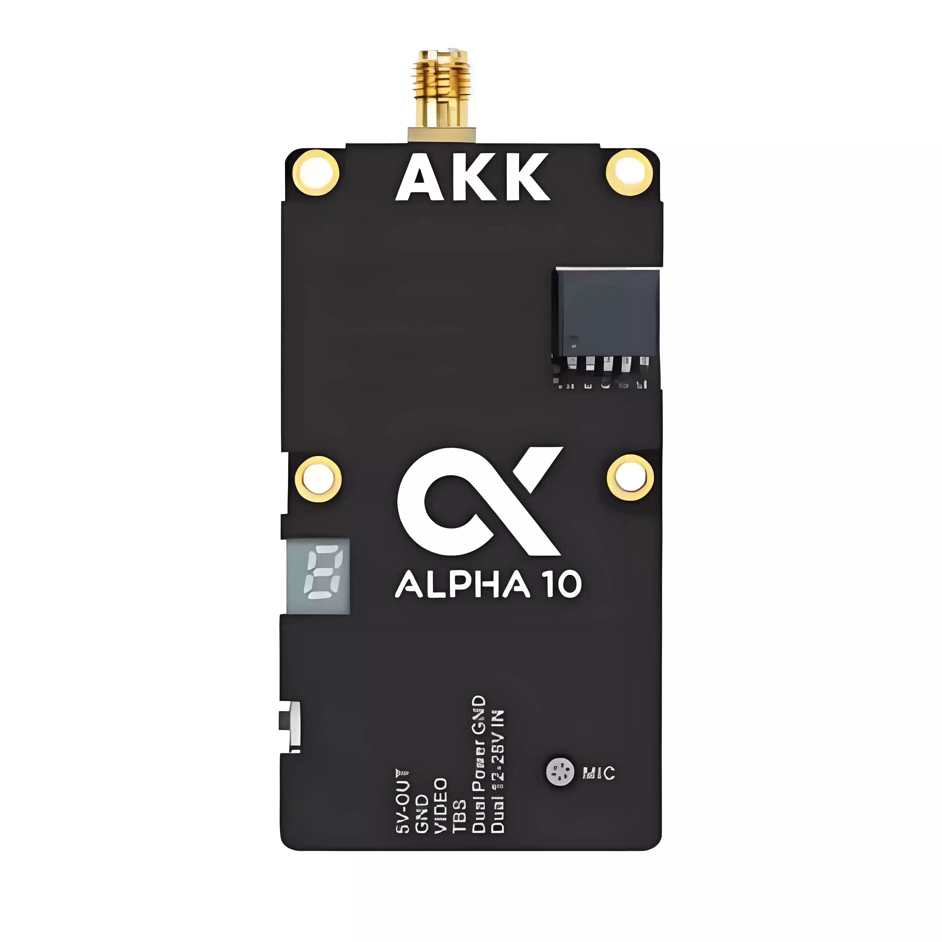AKK ALPHA16 16W FPV VTX Transmitter Module, 4.9‑6GHz 96‑Channel High‑Power Video Transmitter