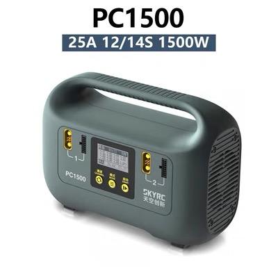 SKYRC PC1500 1500W Smart Balance Charger Dual-Channel Max 25A 12-14S Built-in CAN Bus for Agricultural Spraying UAV Drones
