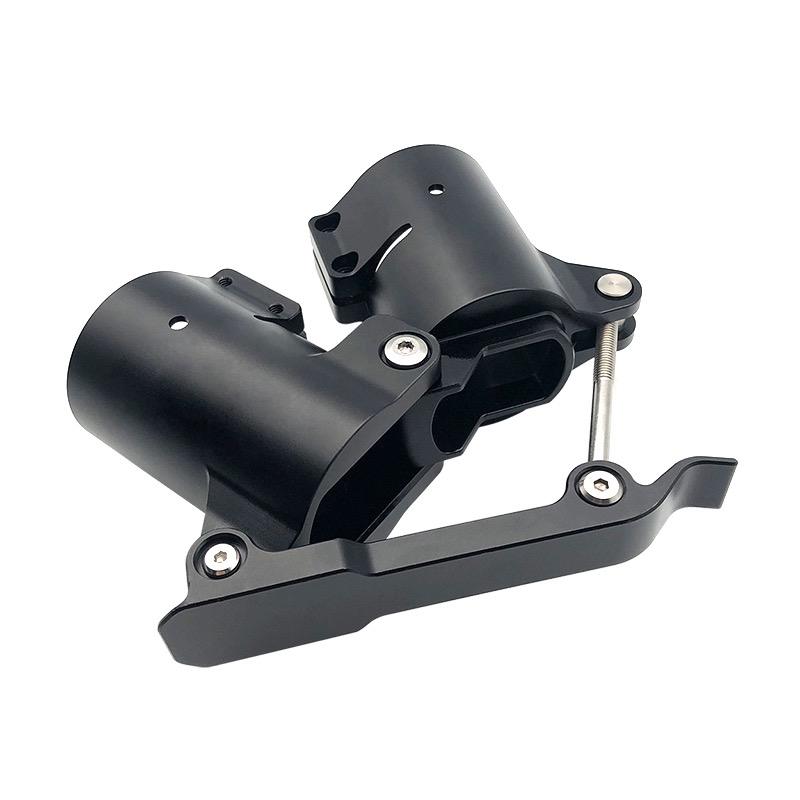 Aluminum Alloy Folded Release Parts 30mm 40mm 45mm 50mm Anti Virtual Folding Arm Carbon Tube Fixed Seat for RC Agriculture UAV thumbnail