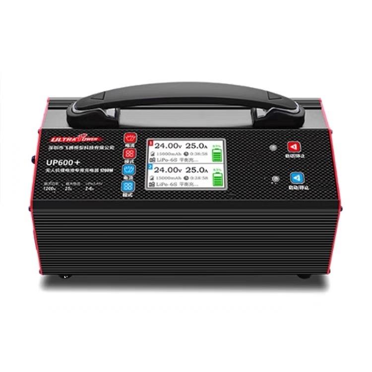 Ultra Power UP600+ Balance Charger 1200W 25A Per Channel 2-6S LiPo LiHV for Agricultural Plant-protection UAV Drones