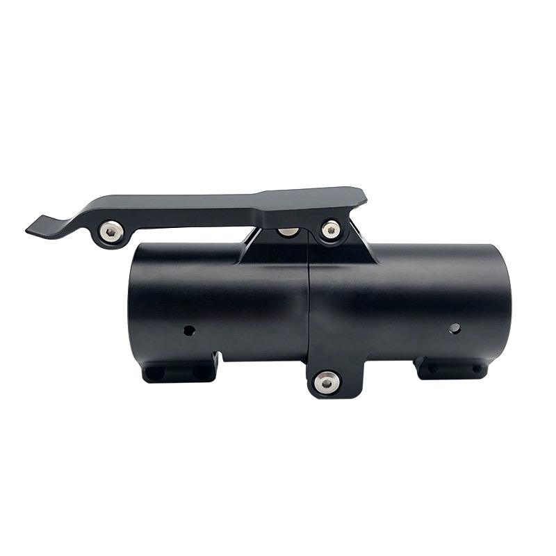 Aluminum Alloy Folded Release Parts 30mm 40mm 45mm 50mm Anti Virtual Folding Arm Carbon Tube Fixed Seat for RC Agriculture UAV thumbnail