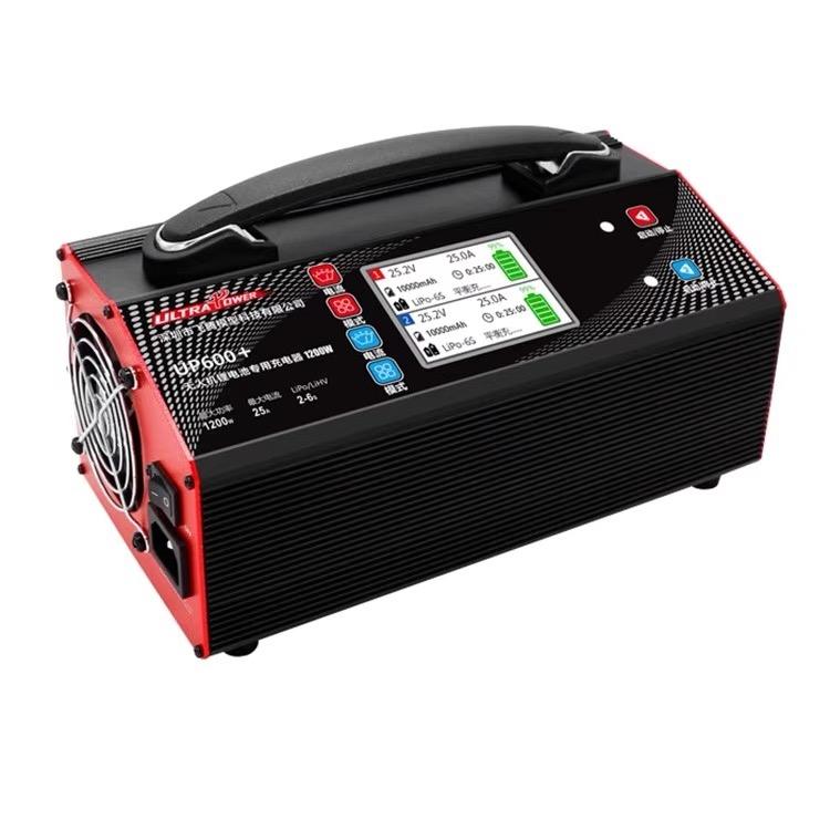 Ultra Power UP600+ Balance Charger 1200W 25A Per Channel 2-6S LiPo LiHV for Agricultural Plant-protection UAV Drones thumbnail