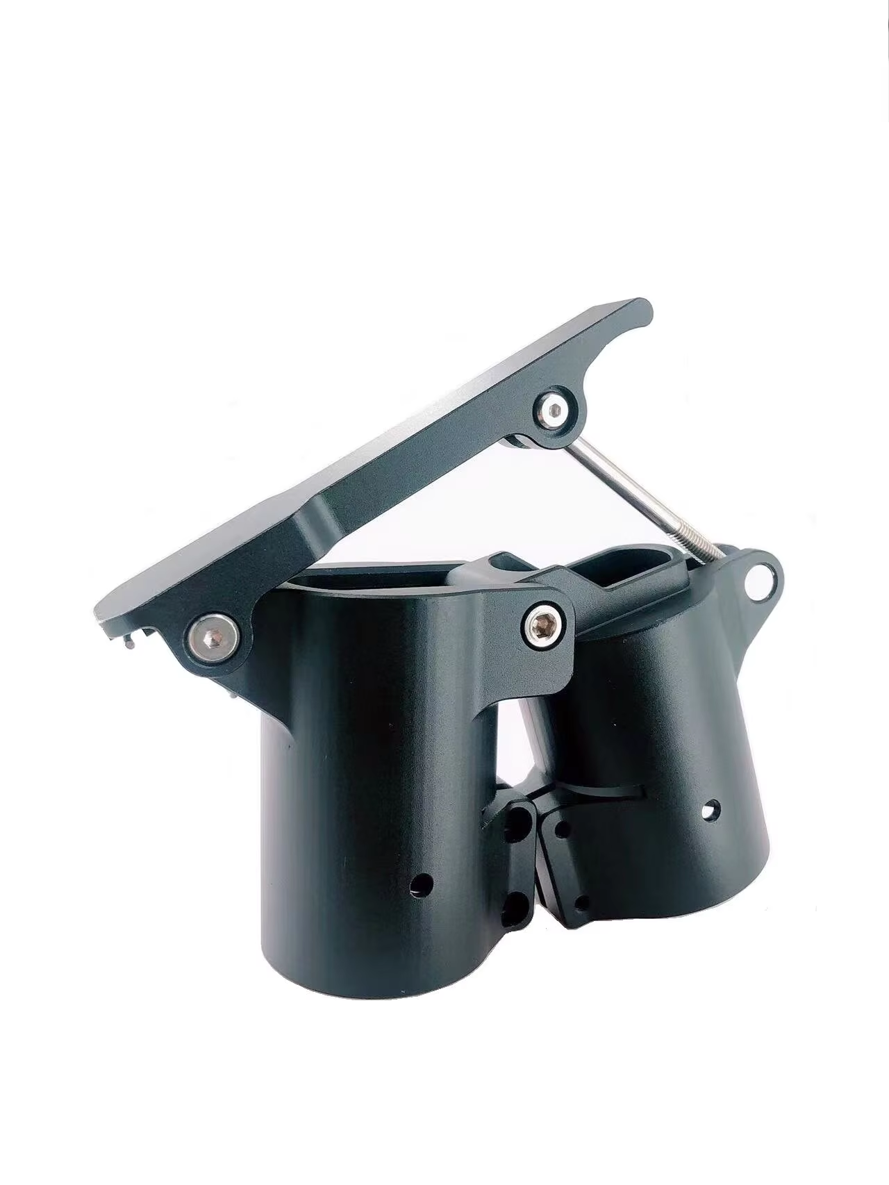 Aluminum Alloy Folded Release Parts 30mm 40mm 45mm 50mm Anti Virtual Folding Arm Carbon Tube Fixed Seat for RC Agriculture UAV thumbnail