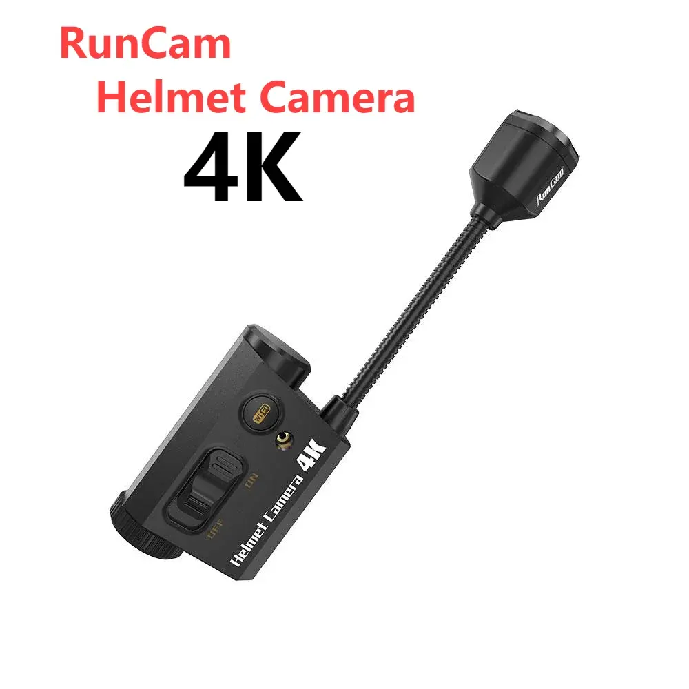 RunCam 4K Helmet Camera 60fps 1920*1080 Long Battery Life Built-in Wifi Airsoft Face Mask Recorder thumbnail