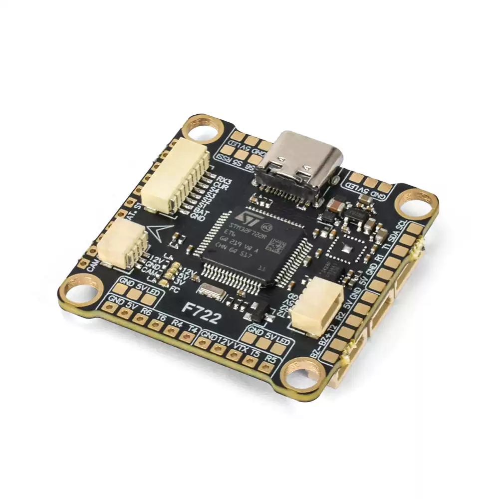 F722 FPV Stack, Flight Controller + 55A/60A 4-in-1 ESC