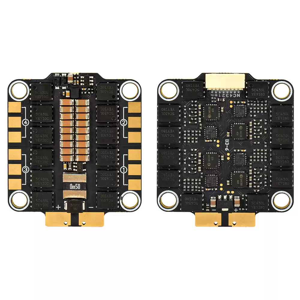 9imod F405 Flight Controller + 55A/60A 4-in-1 ESC for FPV Freestyle & Racing Quadcopter thumbnail