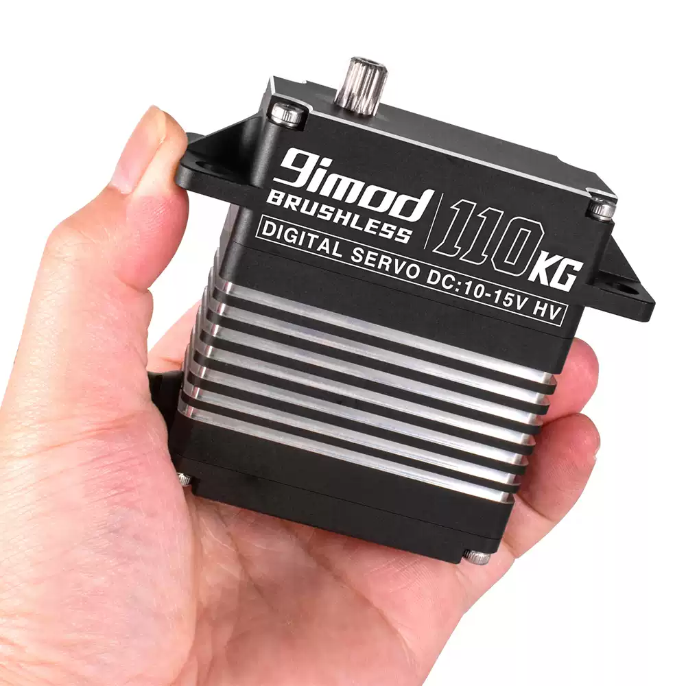 110KG Brushless Servo, Aluminum Case Digital HV Waterproof Servo thumbnail